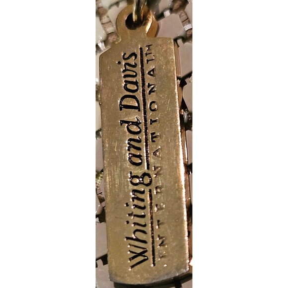 Whiting & Davis Vintage Mesh Evening Bags Set Of 2 Black & White Elegant Clutche - Picture 2 of 11